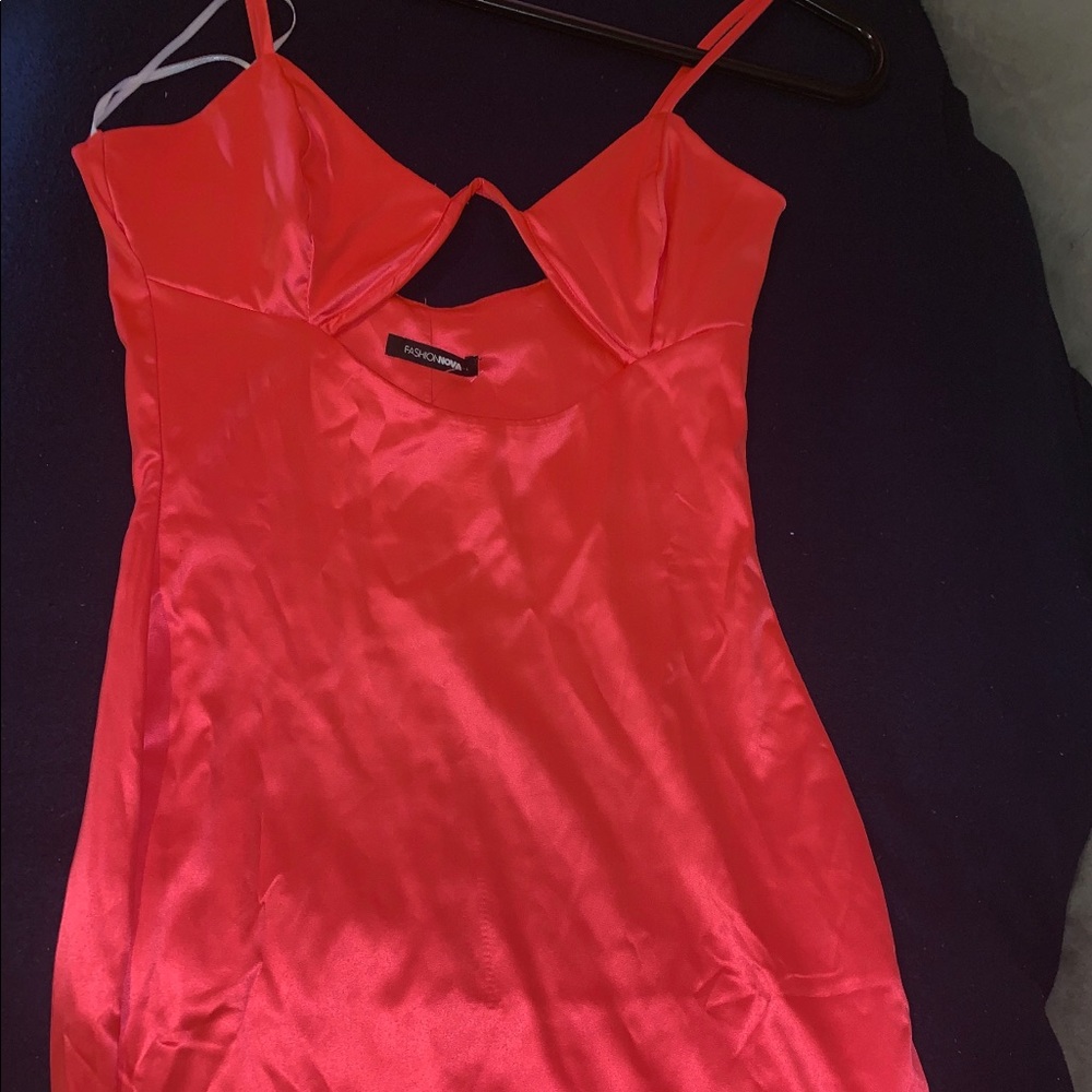 Satin dress